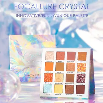 

FOCALLURE 16 Colors Lasting Glitter Matte Eyeshadow Palette Powder Cosmetic