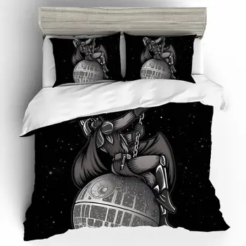 

Bedding Sets Cotton Duvet Cover Home Textile Single Star Wars Queen King Size Bedding Set Bed Sheets Pillow Cases Bed Linen Set