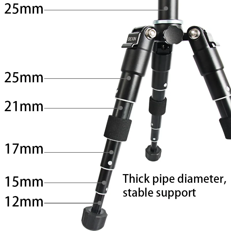  Travel flexible portable lightweight camera desktop Tabletop mini ball head tripod phone stand hold