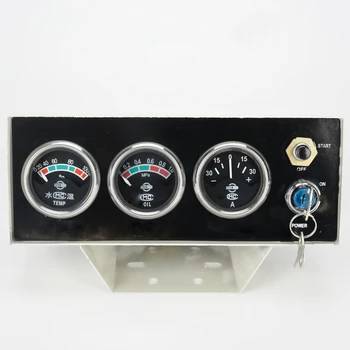 

Diesel generator set R4105 instrument panel assembly 6105 three-meter composition motor parts 24V 12V