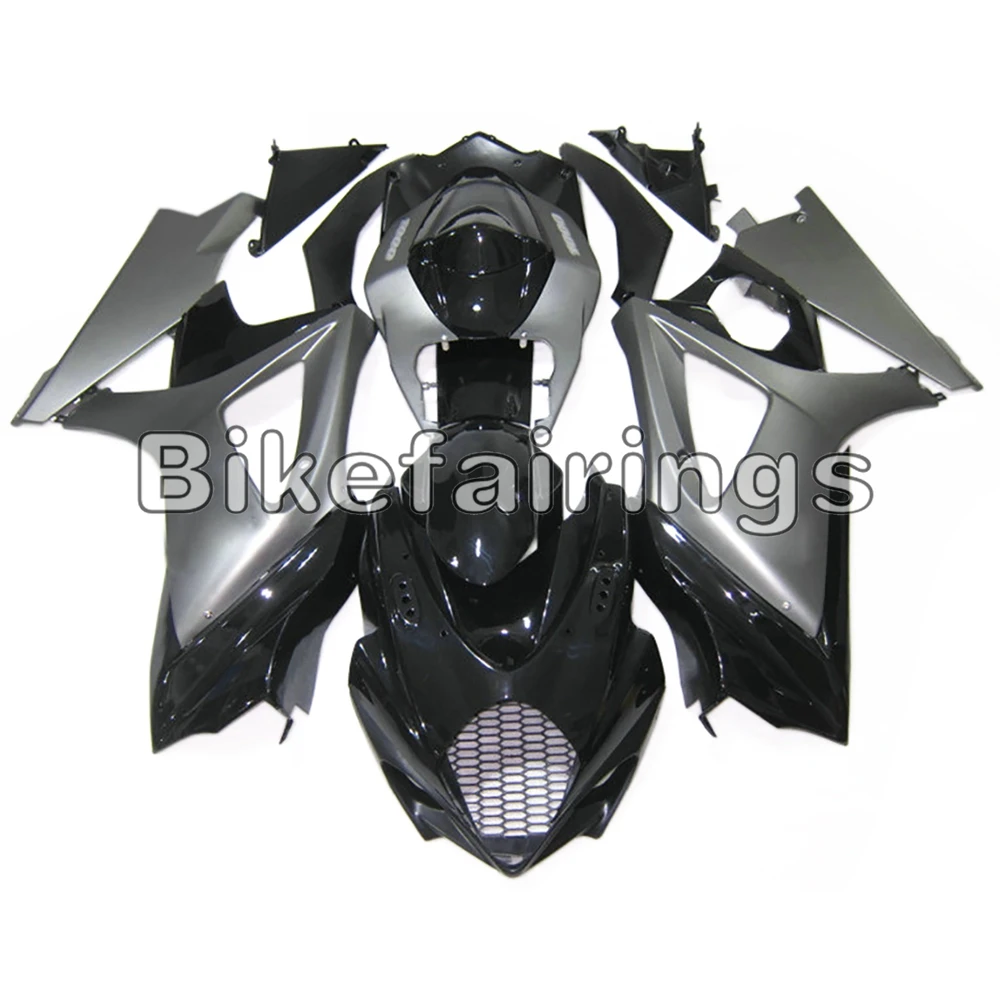 Серебристые и черные рамы кузова Sportbike для Suzuki GSXR1000 K7 2007 2008 ABS впрыска GSXR 1000 07 08 комплект обтекателей