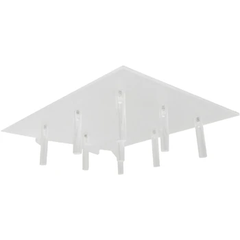 

Acrylic Donut Wall Display with Easel Stand Clear Bagel Doughnut Holder Board for Parties Sweets Tables Wedding Treats