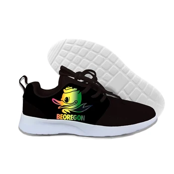 

2019 New Men and Women Casual Breathable Shoes Summer Oregon Ducks Casual Walking Comfortable Lightweight Shoes