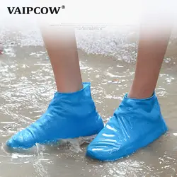 Многоразовое латексное водонепроницаемое покрытие на обувь от дождя Нескользящие резиновые утолщенные непромокаемые сапоги