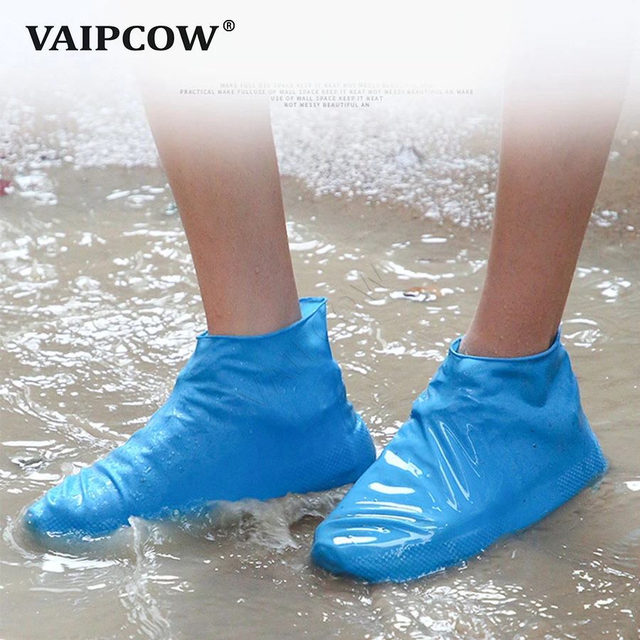 Cubiertas protectoras de látex reutilizables para zapatos de lluvia, impermeables, antideslizantes, de goma de zapatos| - AliExpress