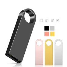 usb flash drive128GB 64GB Metal pen drive 8GB 4GB 16gb USB Flash Drive 2.0 pendrivewaterproof flash memory Stick Custom LOGO