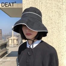 [DEAT] круглые купольные повседневные темпераментные шляпы для рыбалки женские новые весенне-летние модные Универсальные 10D649