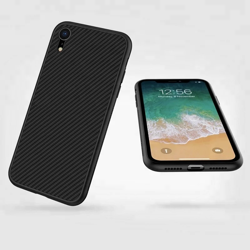 Nillkin синтетический геометрический Жесткий PC защитный чехол для iPhone XR