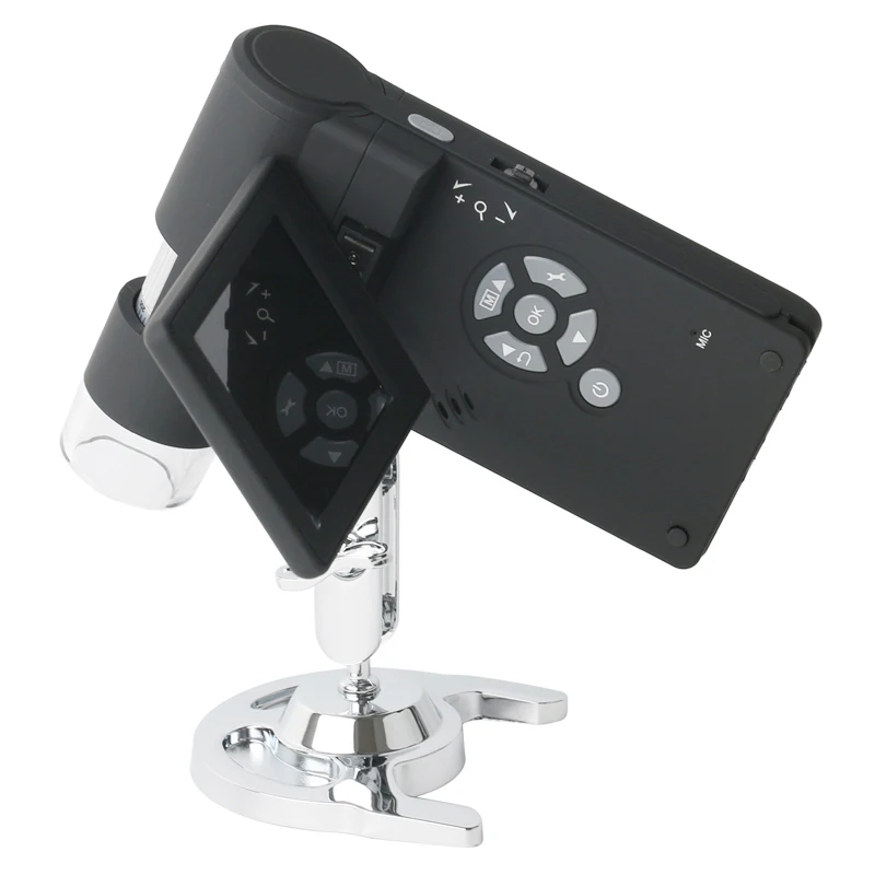 Digital Microscope - 5mp 3.5 Lcd Display Handheld Digital Microscope 1-500x  8 Led - Aliexpress