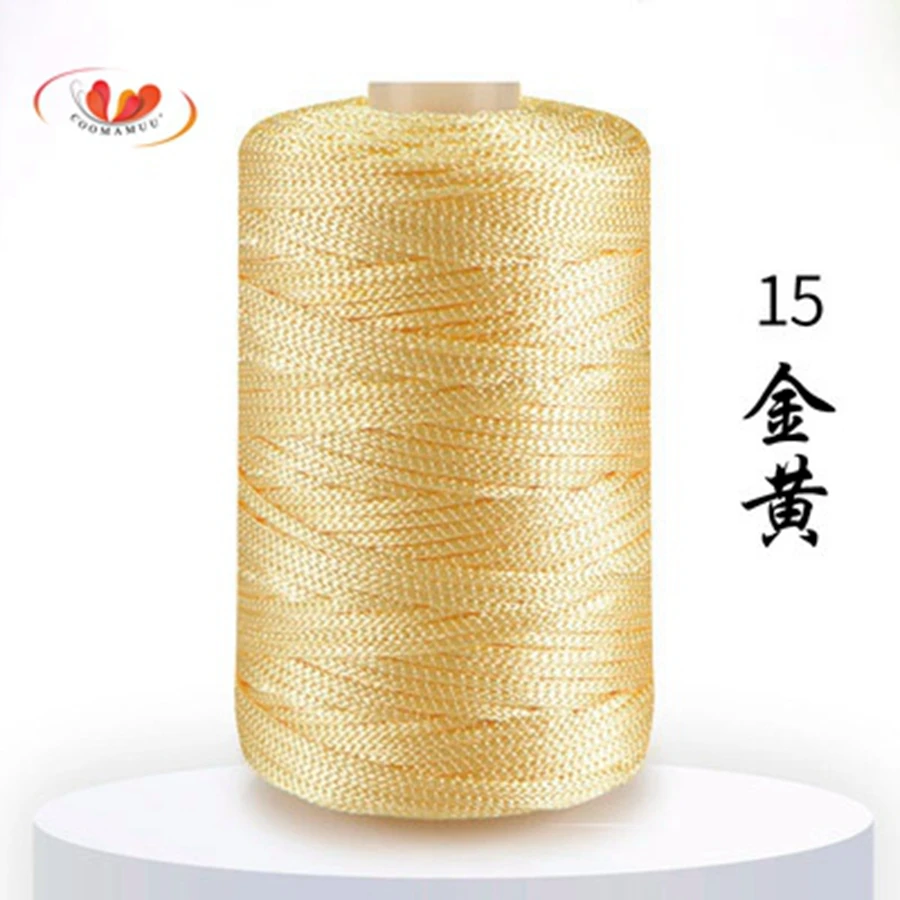 2.5MM Crochet Yarn Summer Ice Rope for Hand Crocheting Hat Fashion Light Viscose Thread 5