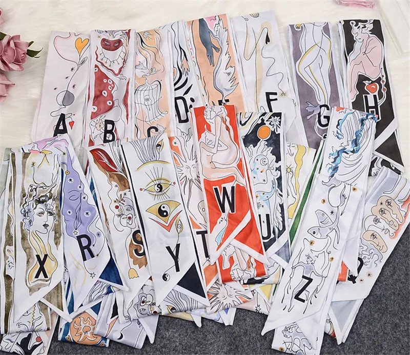 

Women Multipurpose Hair Ribbon Band Tie Ponytail Holder Headband Bandage Bracelet Scarf Clothes Bag Decoration Accessories