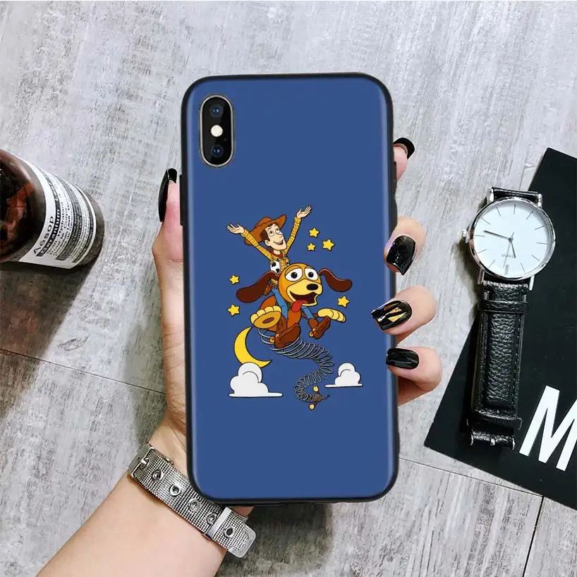 История игрушек черный чехол для телефона Apple IPhone 11 Pro XS MAX XR 7 8 6 6S Plus X 10 Ten 5 5S SE Coque Shell - Цвет: BA108-10