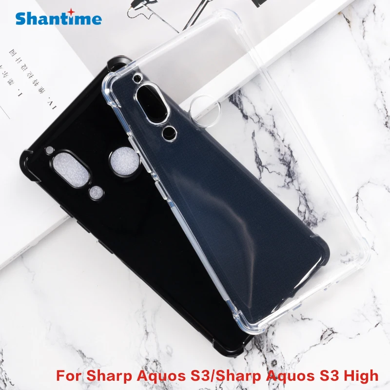 Для Sharp Aquos S3 гелевый пудинг силиконовый защитный чехол для телефона для Sharp Aquos S3 высокий мягкий чехол из ТПУ