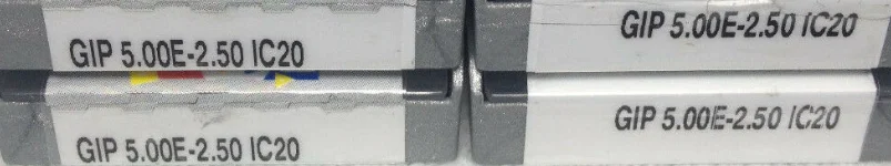 ISCAR 10 шт. карбидные вставки GIP 5.00E-2,50 IC20