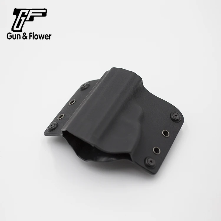 Пистолет и цветок CZ 75 P01 Тактический OWB Kydex кобура скрытого ношения правой руки черный пистолет чехол с петлей для ремня