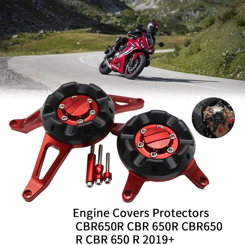 Чехлы для двигателя мотоцикла защитные Honda CBR650R CBR650 R CBR 650 2019 + чехол ползунок