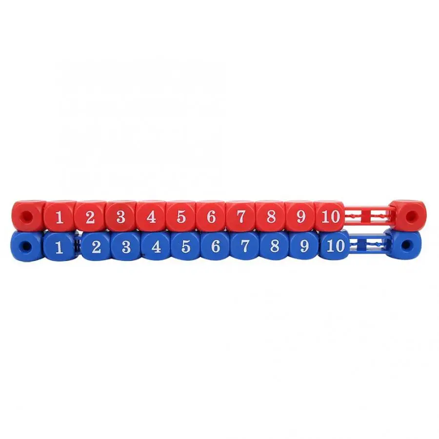 Blue Red Mini Multi Function Table Soccer Foosball Game Billiard Scoring Unit Scoreboard Tranning Equipment 2 Pcs