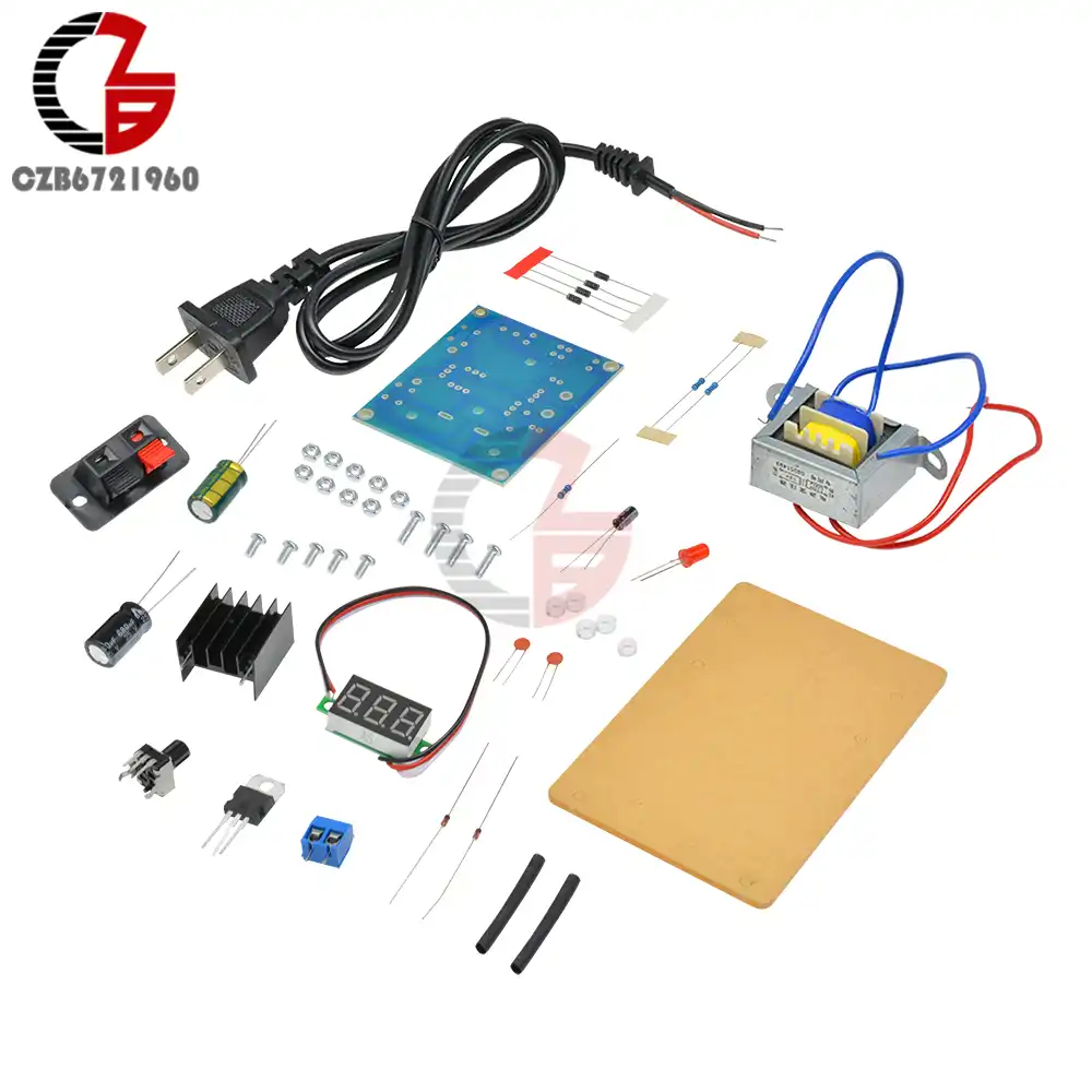 Adjustable AC to DC Regulated Voltage 220V 110V to 12V Step Down Power Supply Transformer