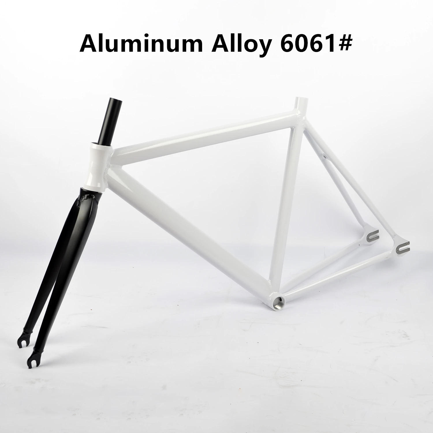 700c Fixed Gear Bike Frame Aluminum Alloy Front Fork Fixie Bicycle