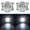 for Mitsubishi ASX L200 Pajero 4 Outlander Grandis 2003-2015 Fog Lights 2pcs LED halogen fog lamp headlights fog light foglights ► Photo 3/6