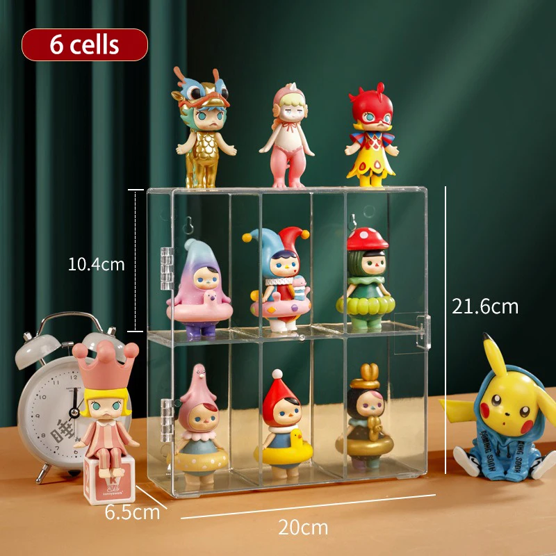 ファンコポップ用アクリルディスプレイケース,ミニおもちゃ用の壁掛け