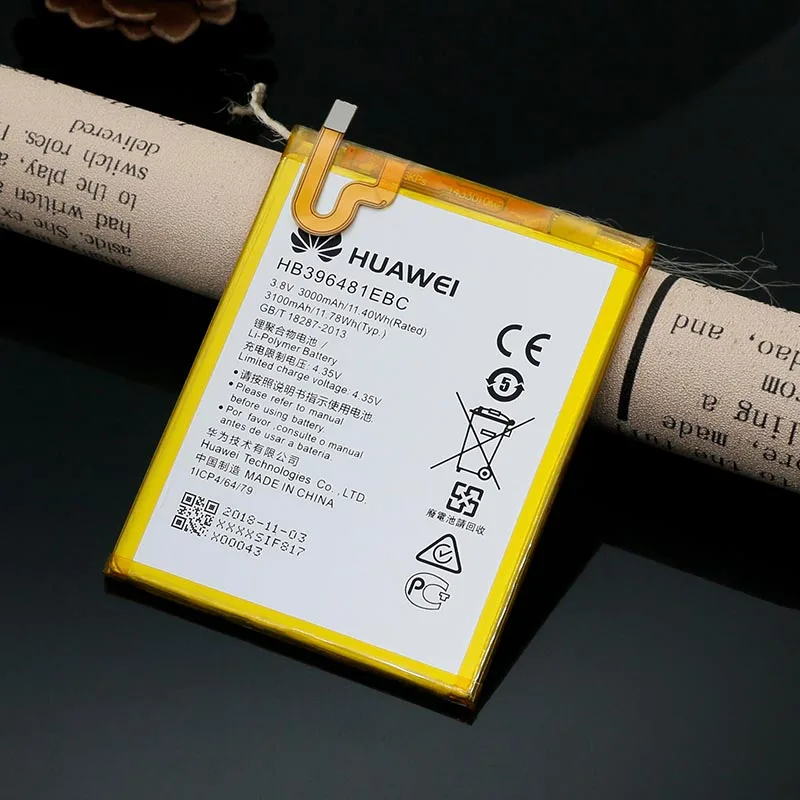 Huawei аккумулятор HB396481EBC 3000 мАч для huawei maimang 4/ASCEND G7 PLUS/HONOR 5X/G8/G8X RIO L03-UL00/TL00/AL00