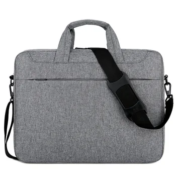 

Men's Women Briefcase Laptop Bag Shockproof Waterproof Crossbody Shoulder Tote Office Travel Cell Phone Document Pouch Supplies