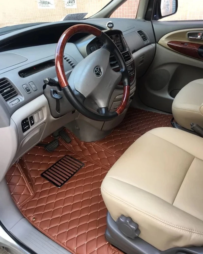 Автомобильные коврики + коврик для багажника 2002 2006 Toyota tarago Estima ACR30 2007 2012 Previa mat ACR50