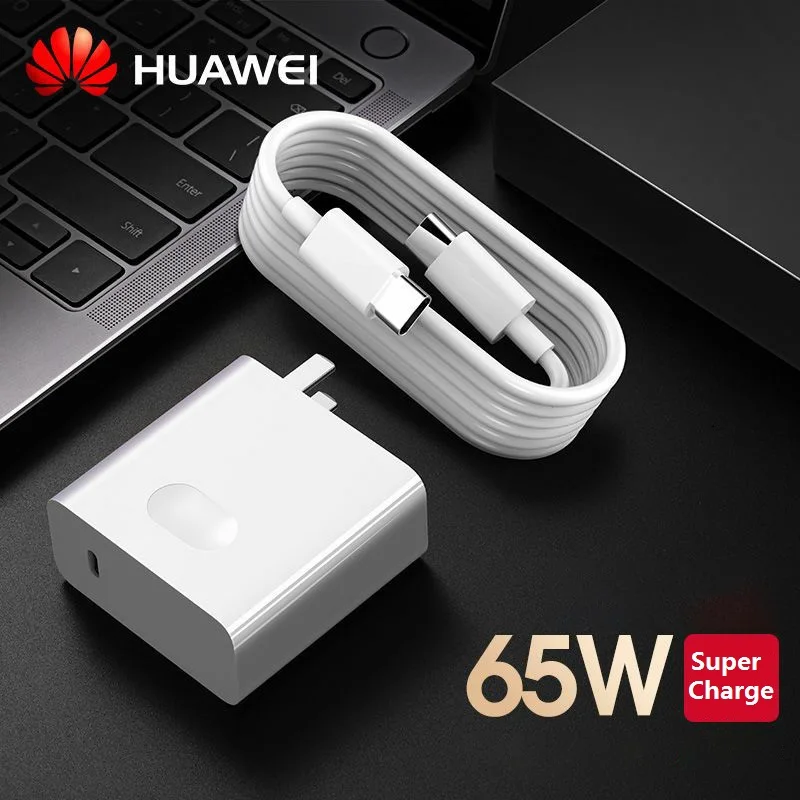 Huawei Supercharger 65 Вт оригинальный USB C к PD кабель Super Charge Mate X XS P30 40 30 MateBook D15 D14 13 E Pro