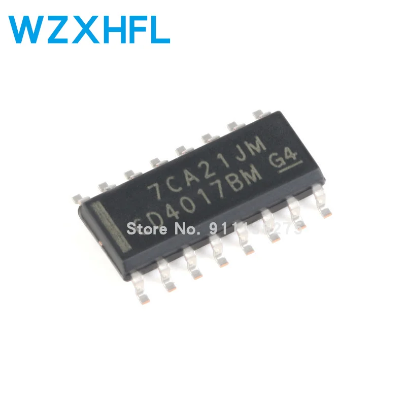 Новый и оригинальный чипсет IC CD4017BM SOP16 CD4017B CD4017 4017 SOP-16 SMD 10 шт. | Электронные