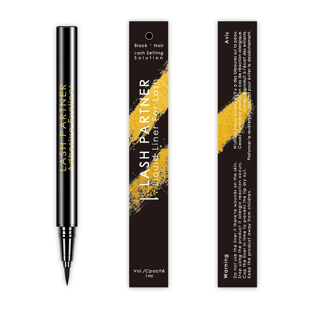 Eyeliner Pencil Eye-Makeup Poptone Beauty Waterproof 24-Hours-Long-Last Magic-Self-Adhesive