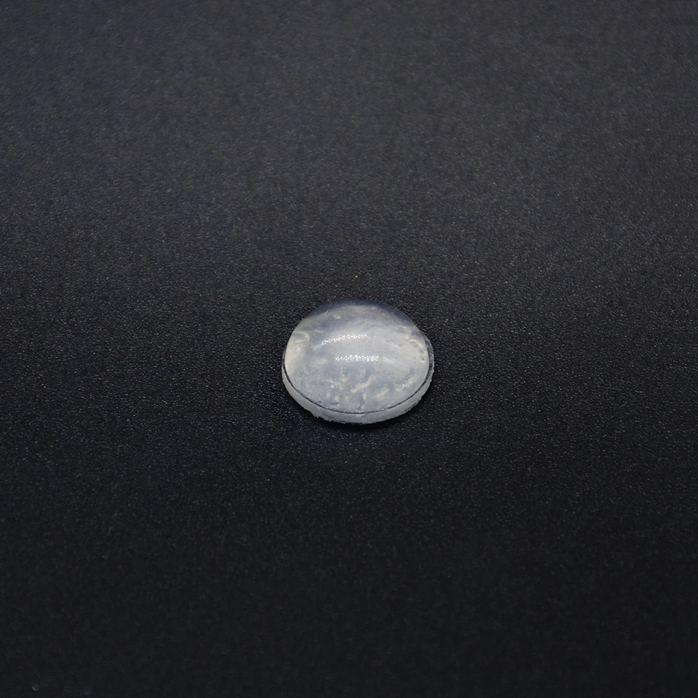 50pcs Door Stopper Silicon Rubber Kitchen 5MM Thickness 11mm*5mm Cabinet Self Adhesive Stop Damper Buffer Pad Furniture Hardware