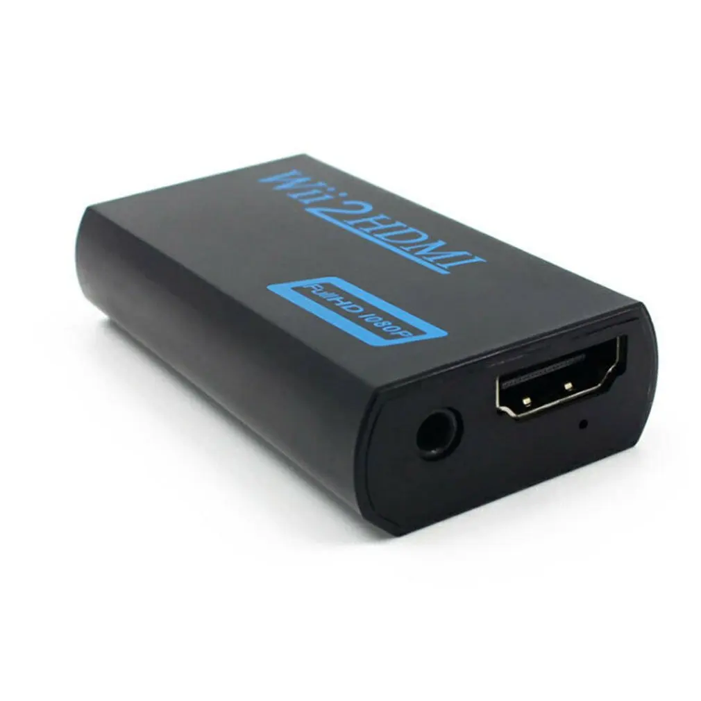 3 5 мм аудио Выход Jack для Wii к HDMI 2HDMI Full HD видеорегистратор FHD 1080P конвертер|Кабели HDMI|