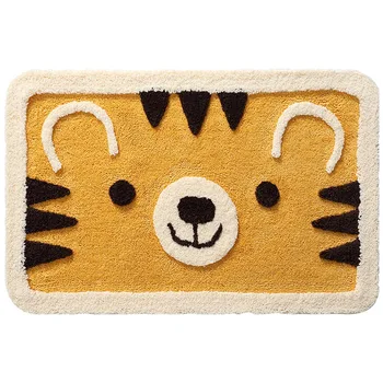 

Cartoon Absorbent Doormat Anti-Slip Flocking Carpet Door Mats Doormats Indoor Kitchen Room Floor Mat Rug Tapete