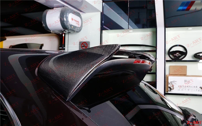 Z-ART спойлер на крышу+ спойлер на крышу комплект для Porsche Cayenne 958 задний спойлер из углеродного волокна для Cayenne спойлер на крышу из углеродного волокна