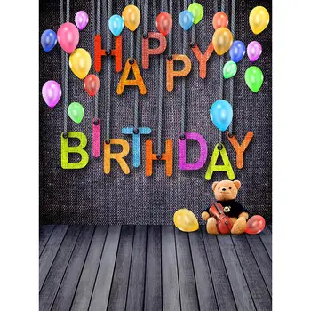

Birthday Background Wall Hanging Photographic Non-fading Backdrop Table Cloth Prop Festival Party Decorative Accessories