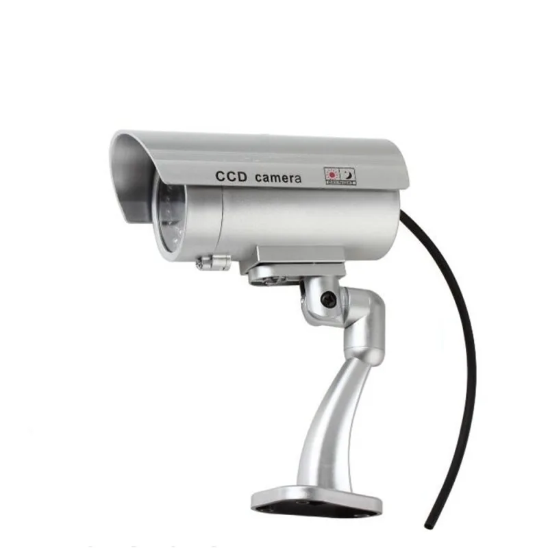 

Waterproof Virtual CCTV Video Camera with Flashing LED Virtual Webcam (Black)
