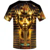KYKU Pharaoh T shirt Men Mummy Anime Clothes Gothic Shirt Print Punk Tshirt Printed Tshirts Casual Short Sleeve summer ► Photo 2/6