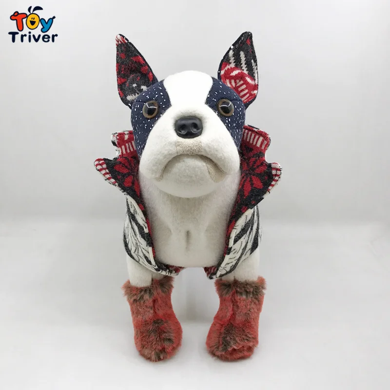 Kawaii Boston Hound Gundog Hunter Dog Plushie плюшевая игрушка мягкие животные кукла детские игрушки для девочек подарок на день рождения украшения для дома