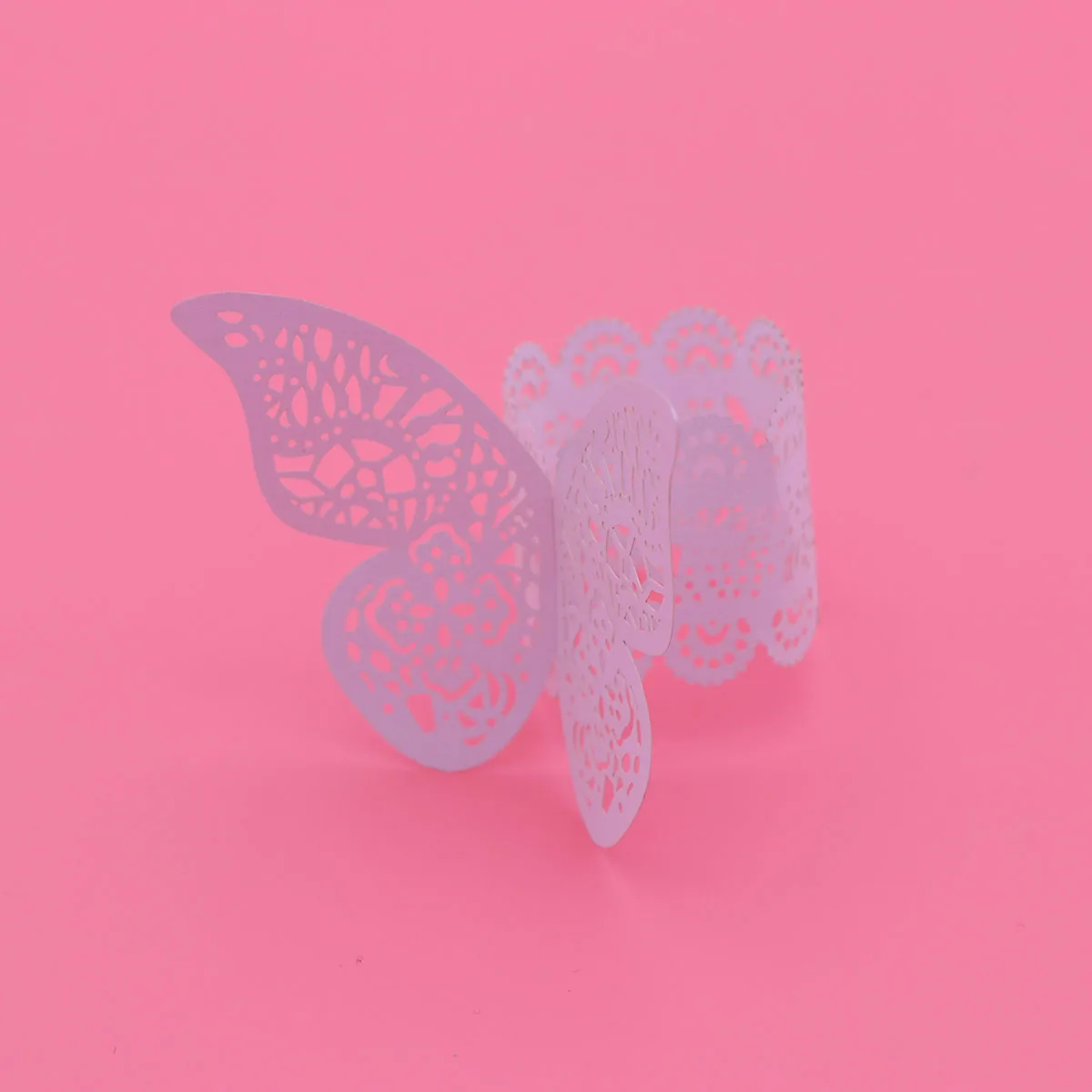 50 шт. кольца для салфеток для свадеб 3D декоративное украшение в виде бабочек повязки для салфеток Кольца для салфеток держатели для дней рождения и вечеринок свадебное использование