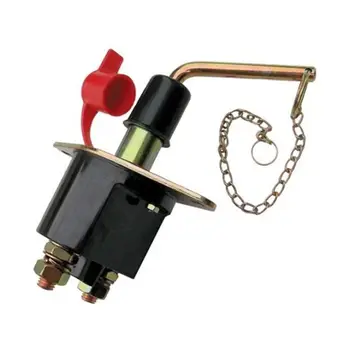 

Battery Isolator Switch Cut off Heavy Duty Power Kill With Metal Key 12v 200a 04