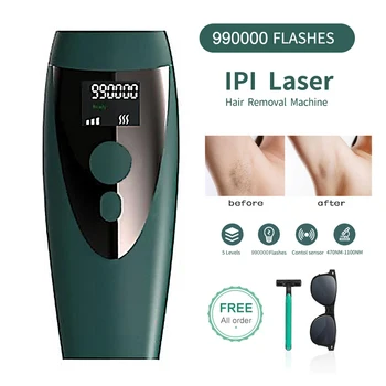 

990000 Flashes 2020 New Laser Epilator Permanent IPL Photoepilator Hair Removal depiladora Painless electric Epilator Dropship