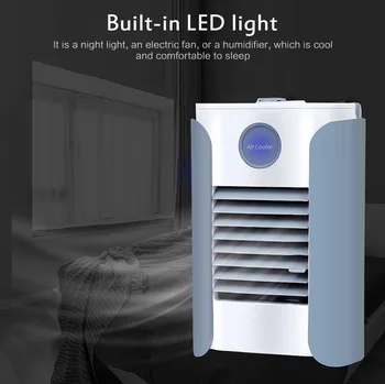 

Desktop Portable USB Mini Bluetooth Refrigeration Air Conditioner Cooling Fan Cooler Factory Direct Sales In Stock