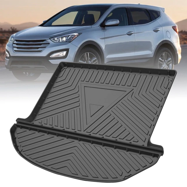 Bons tapis! Ensemble complet de tapis de coffre de voiture durables, tapis  de coffre, doublure de cargaison, 7 sièges, Hyundai Santa Fe 2018-2013,  Santafe 2015 - AliExpress