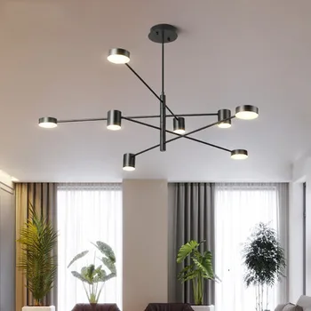 

A Chandelier Atmosphere Household Restaurant Originality Personality Bedroom Exhibition Room Lamp Modeling Lamps And Lanterns
