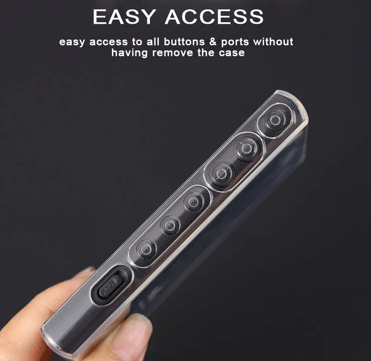 Мягкий прозрачный чехол из ТПУ для SONY Walkman NW A100 A105 A106HN A100TPS|Бамперы| |