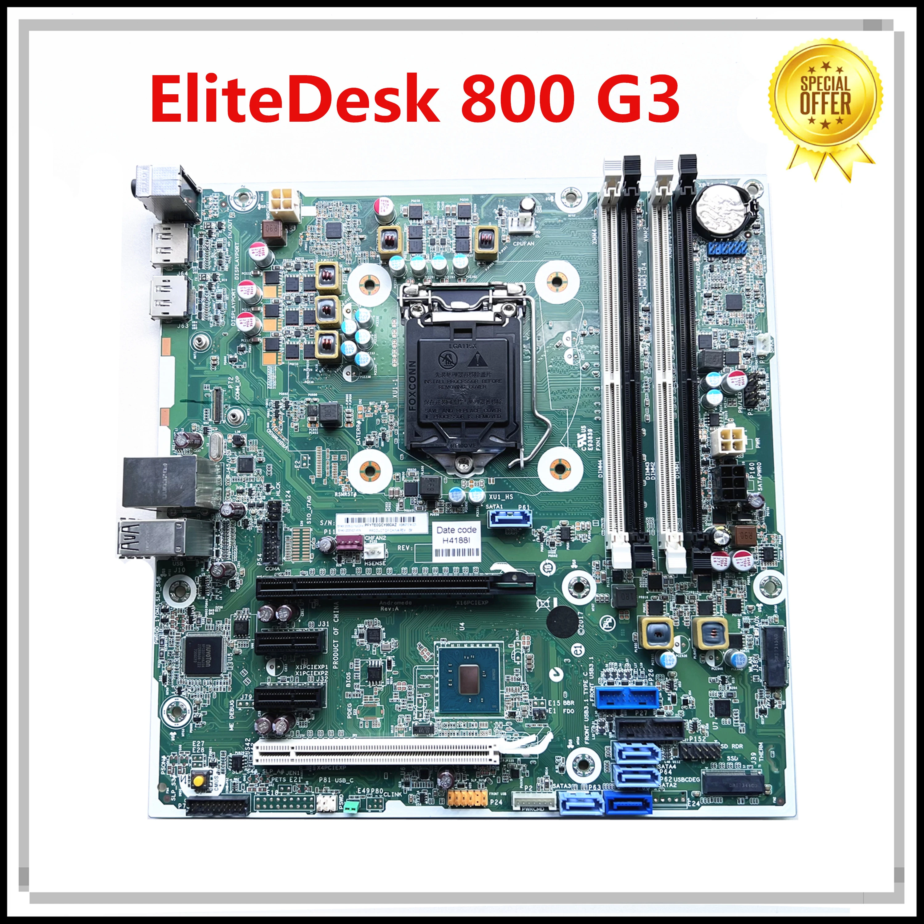 For Hp Elitedesk 800 G3 Twr Desktop Motherboard Lga1151 Ddr4 001 601 001 Mb 100 Tested Fast Ship Laptop Motherboard Aliexpress