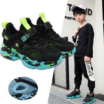 

PEAKING Boys Summer Shoes Kids Sneaker Running Hollow Breathable Infantil Teenagers Baby Footwear Casual Summer Sandals for Boys