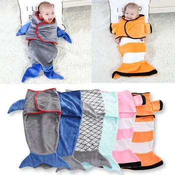 

Newborn Blanket Baby Sleeping Bag Cute Cartoon Blanket Swaddle Wrap Flannel Sleeping Bag Children Sleepsack newborn wraps