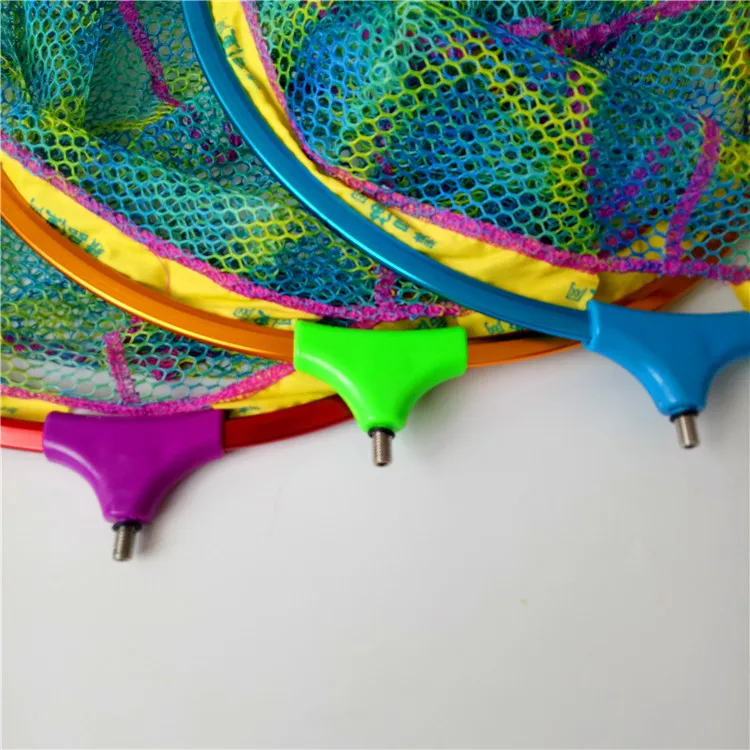 

Thick lv he jin quan Rubber Hanged Landing Net Head Hole Scale Gelatinization Mesh Landing Net Head
